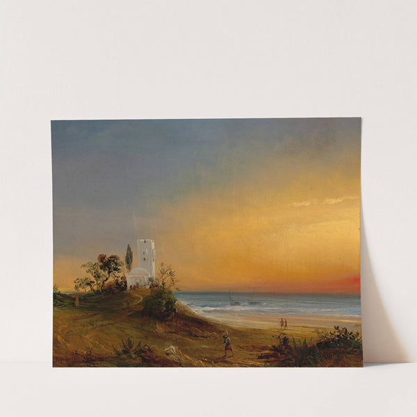 Coast in Algeria by Théodore Gudin