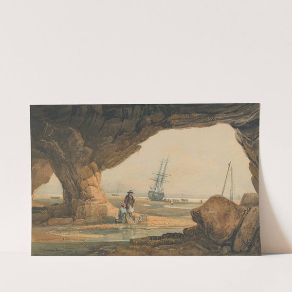 Coast Scene near Plymouth by Samuel Prout