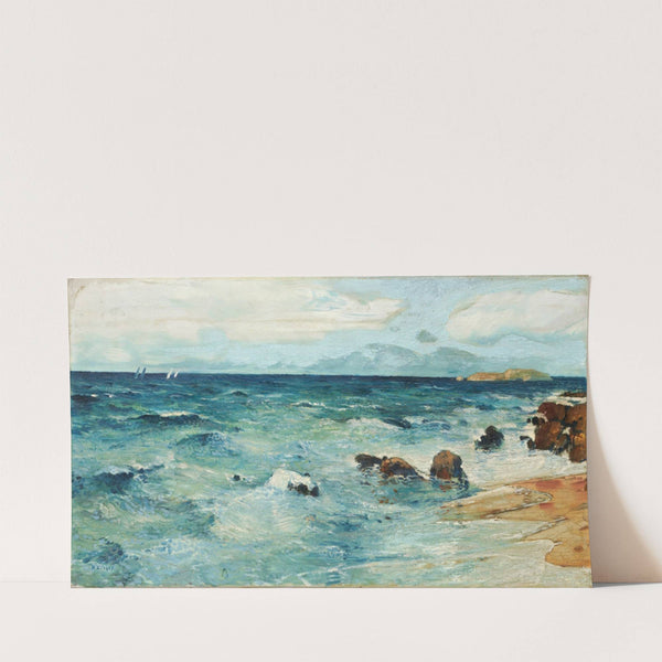 Coastal Landscape (1907) by Rudolf Löw