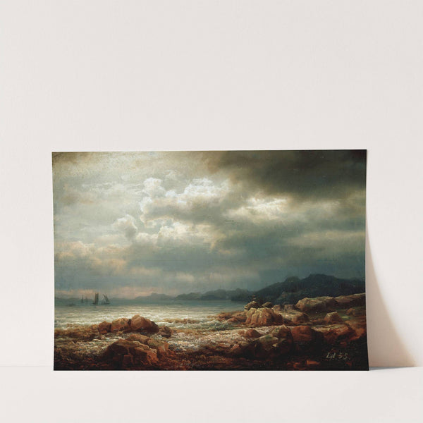 Coastal Landscape by Lars Hertervig