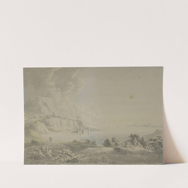 Coastal scene by Anthony Devis