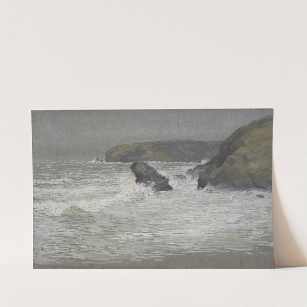 Coastal scene by Walter Crane