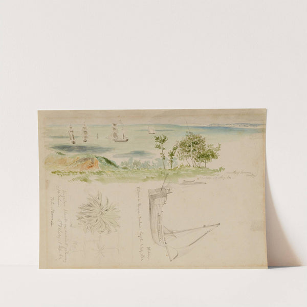 Coastal Scene by Miner Kilbourne Kellogg