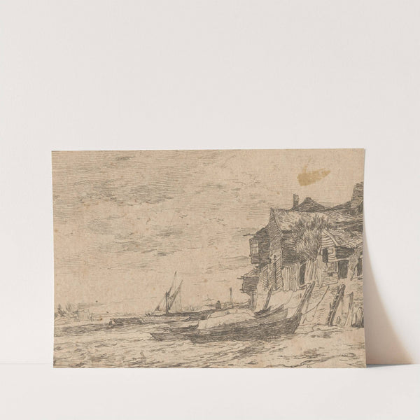 Coastal Scene by Charles Golding Constable