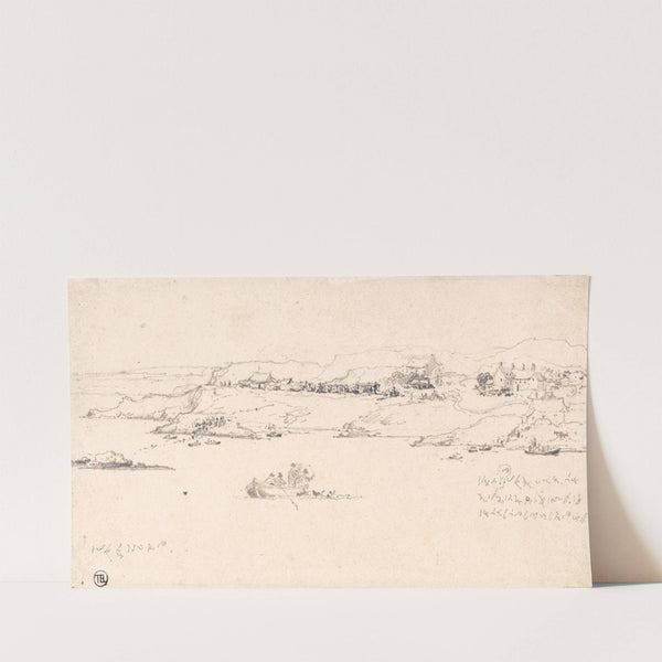 Coastal Village with Fishing Boats by James Ward