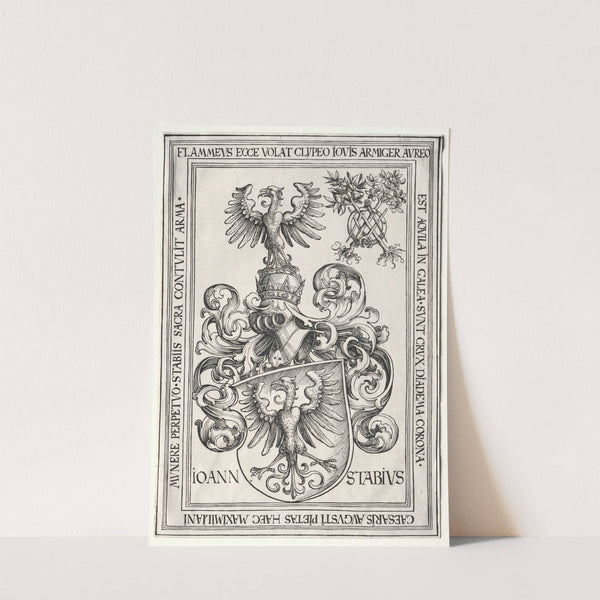 Coat of Arms of Johann Stabius (after 1500) by Wolf Traut