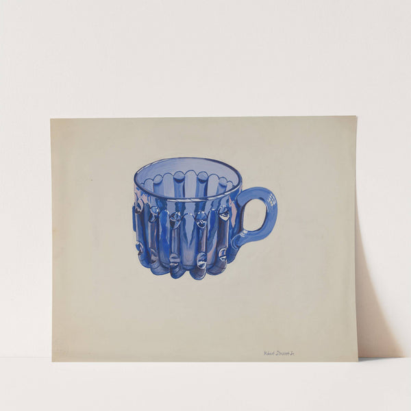 Cobalt Blue Cup by Robert Stewart