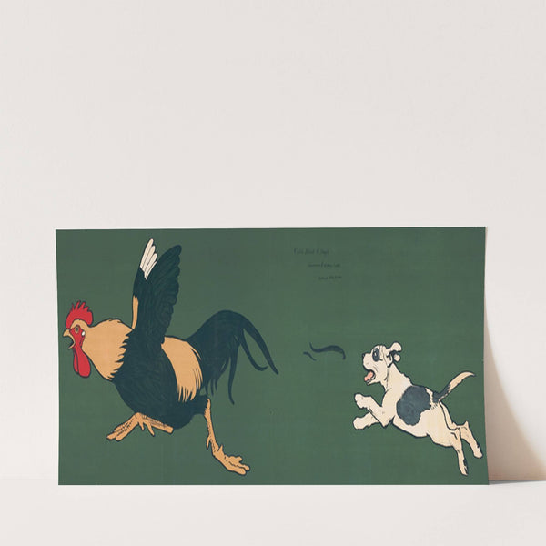 Cock Bird & Dogs (1901)