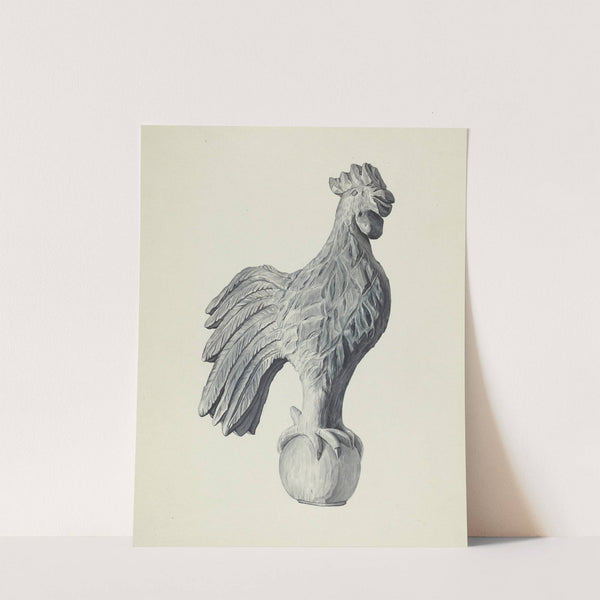 Cock Weather Vane by Flora Merchant