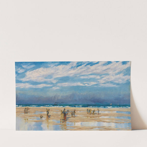 Cockle Fishers At Gravelines (1896) by John Brett