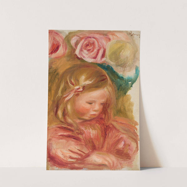 Coco dans les roses by Pierre-Auguste Renoir