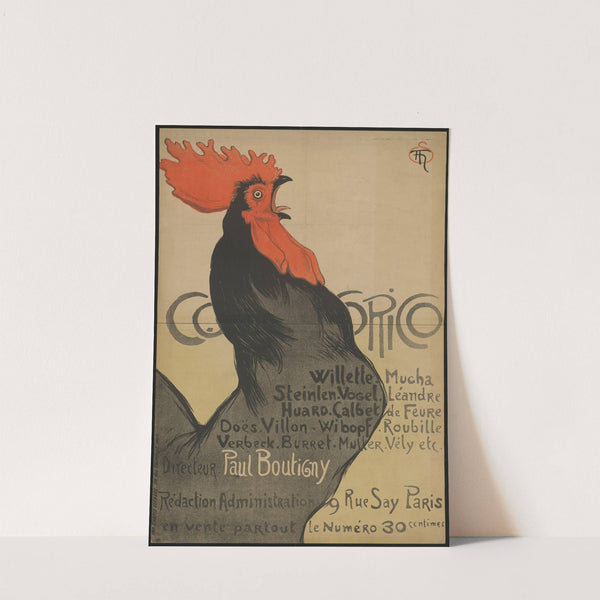 Cocorico (Zeitschrift-Werbung) (1899) by Théophile Alexandre Steinlen