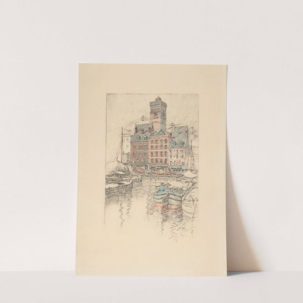 Coenties slip in 1891 (1905) by Charles Frederick William Mielatz