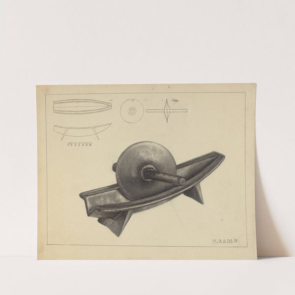 Coffee Grinder by Herman Bader