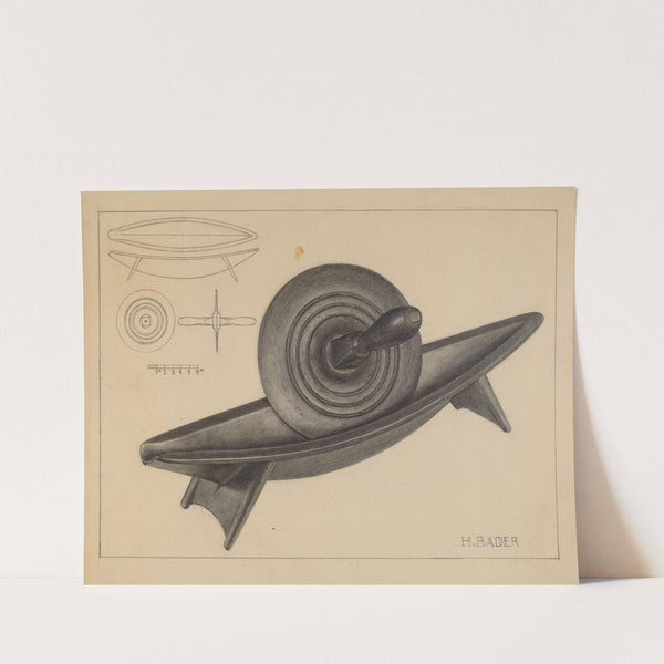 Coffee Grinder by Herman Bader