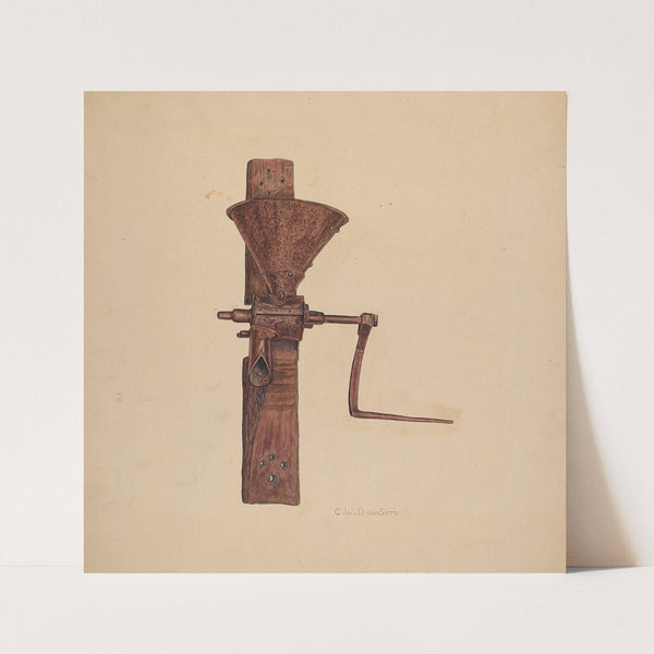 Coffee Mill by Clarence W. Dawson