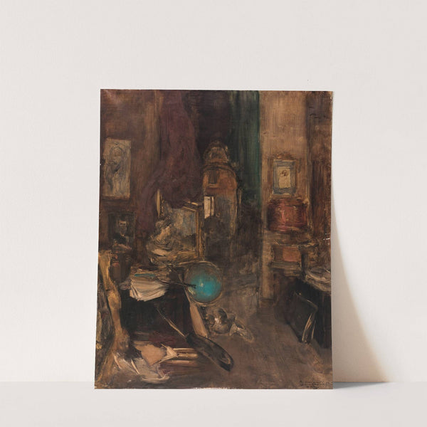 Coin d’atelier, boulevard de Clichy (1872-1887) by Antoine Vollon