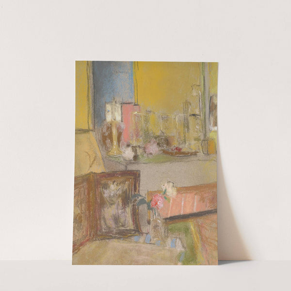 Coin De Cheminee À Les Clayes (irca 1932-35) by Édouard Vuillard