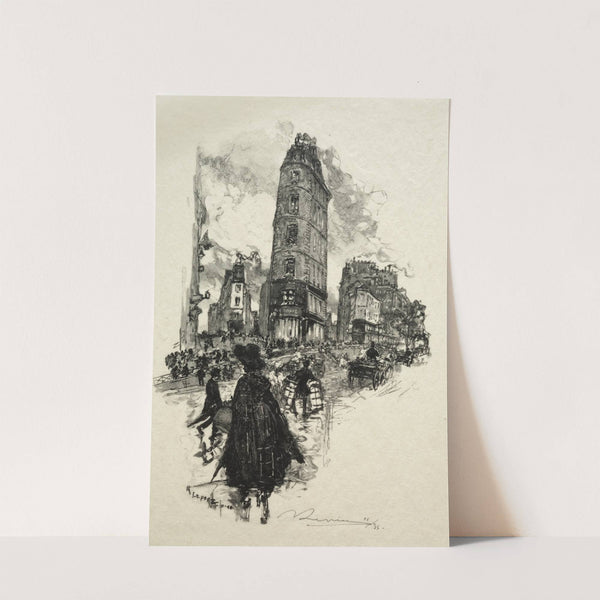 Coin de la Rue de la Lune (1890) by Auguste Louis Lepère