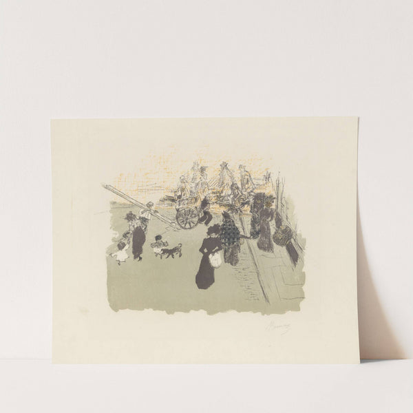 Coin de rue (1899) by Pierre Bonnard