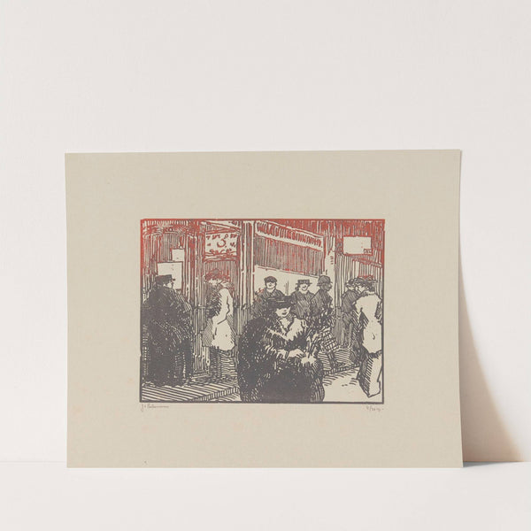 Coin de rue dans Soho (1909) by Jean-Émile Laboureur