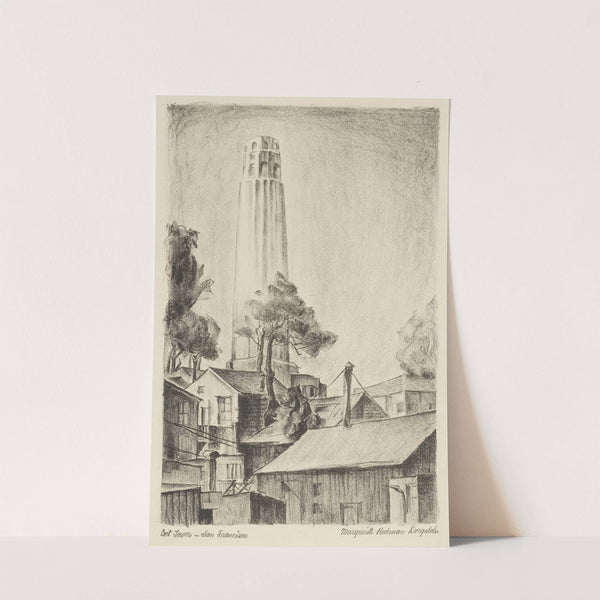 Coit Tower, San Francisco by Marguerite Redman Dorgeloh