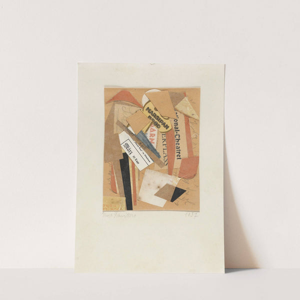 Collage by Kurt Schwitters