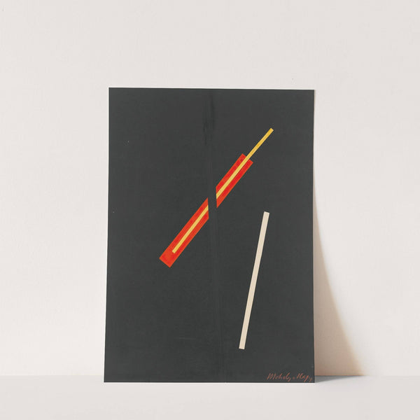 Collage with Three Elements by László Moholy-Nagy