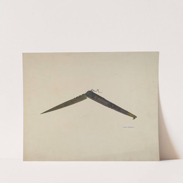 Collapsible Folding Knife by Joseph Cannella