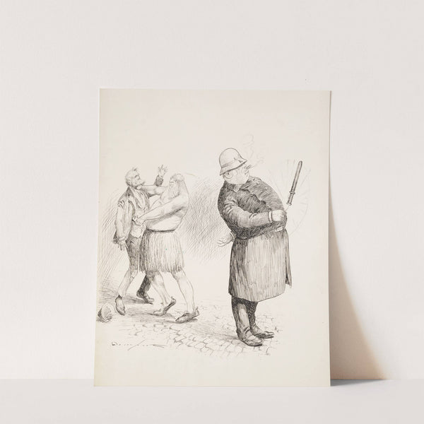 Collecting Campaign Funds by Homer Davenport