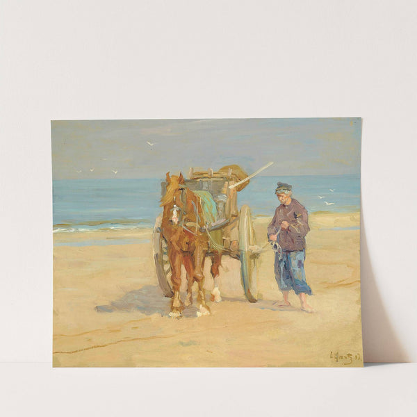 Collecting the catch by Louis Jacob Hartz