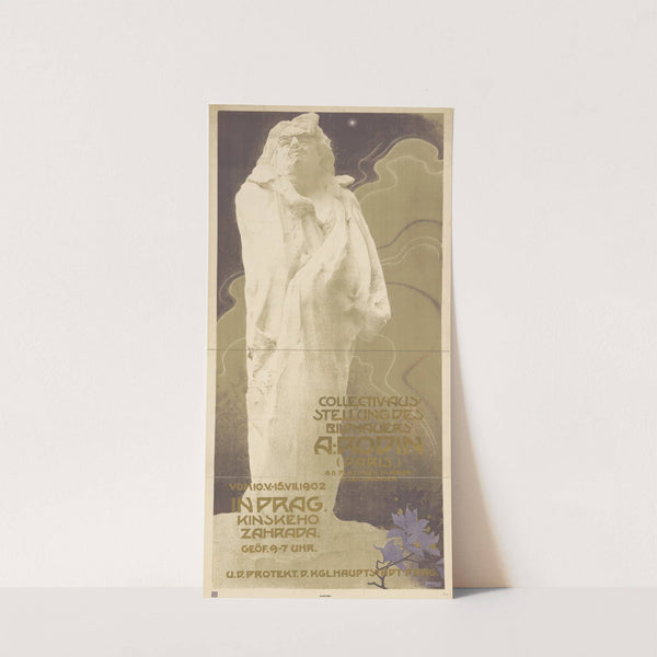 Collectiv-Ausstellung des Bildhauers A. Rodin (1902) by Vladimír Županský