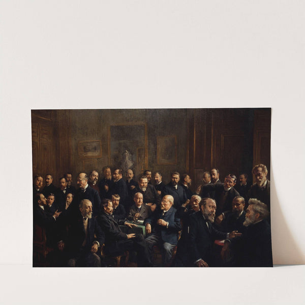 Collective Portrait Of The Members Of The Association Of French Republican Journalists by Henri Adolphe Laissement