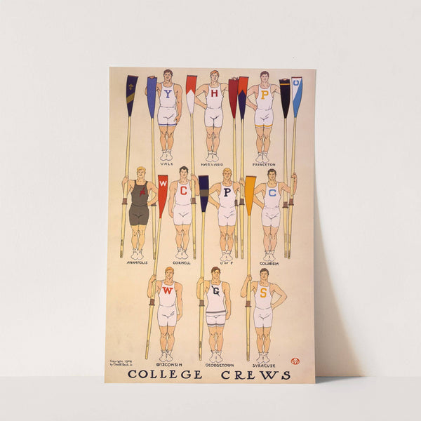 College crews by Edward Penfield
