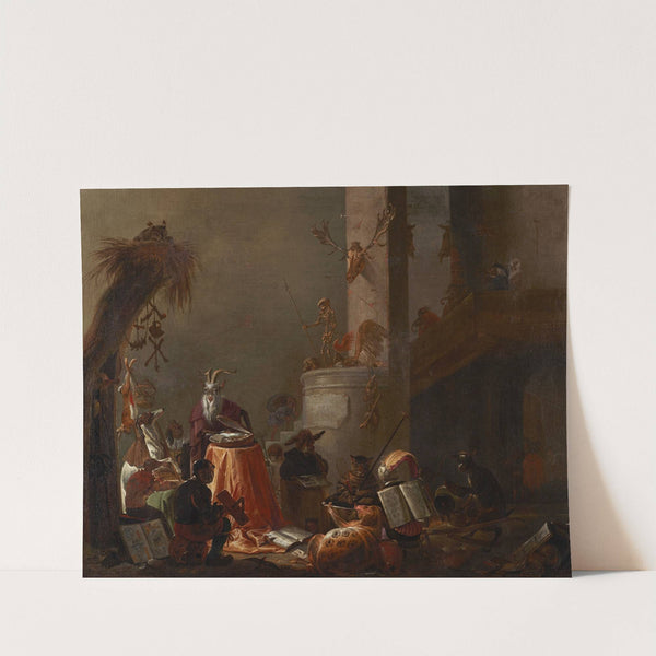 College of Animals (1655) by Cornelis Saftleven