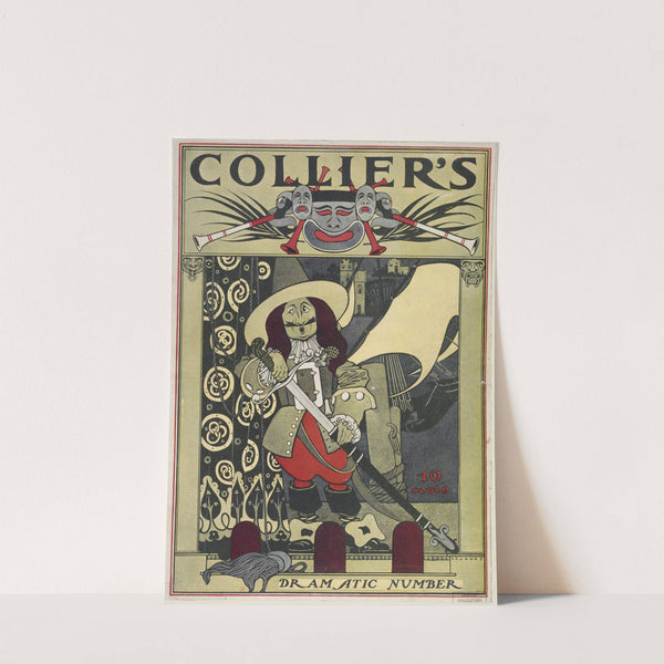 Collier's. Dramatic number by Will Bradley