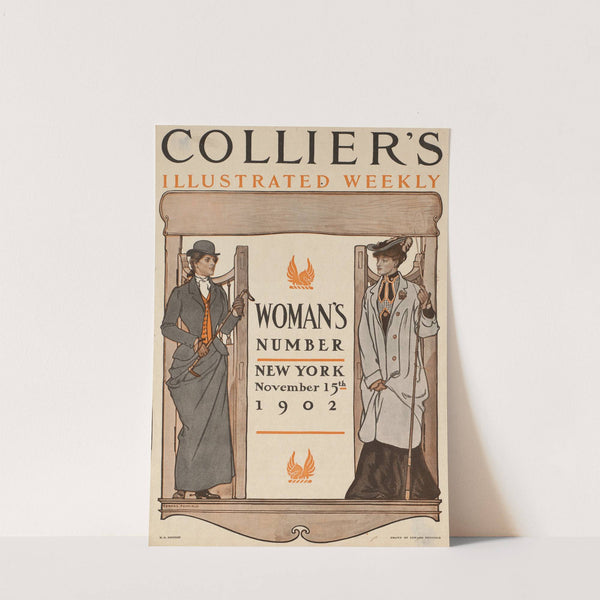 Collier's illustrated weekly. Woman's number, New York, November 15th, 1902. by Edward Penfield