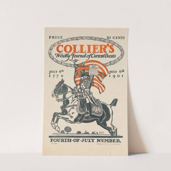 Collier's weekly journal of current events, Fourth-of-July number by Edward Penfield