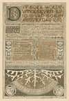 Colofon van Gedenkboek; Keuze-tentoonstelling van Hollandsche schilderkunst uit de jaren 1860-1892, gehouden te Amsterdam in Arti et Amicitiae