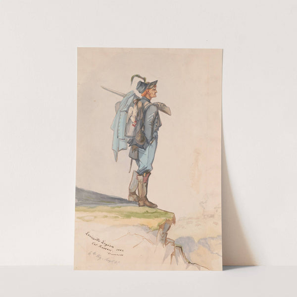 Colonel Lovell H. Rousseau, Fifth Kentucky Volunteers, Louisville Legion, Tennessee, 1862 by Adolph Metzner