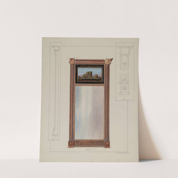 Colonial Mirror by Alfred Walbeck