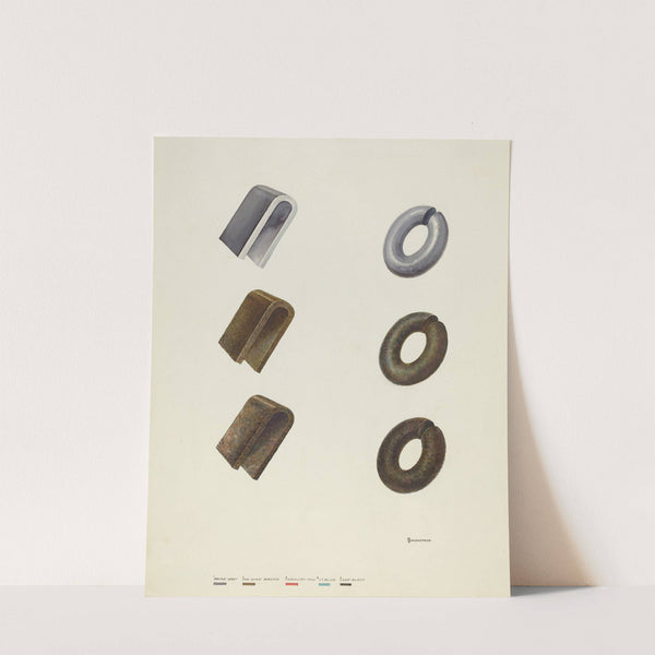 Color Notes on Iron (1935-1942) by Gerald Transpota