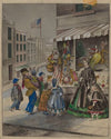 Colored Lithograph – New Year’s Eve
