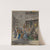 Colored Lithograph – New Year’s Eve (c. 1936) by Mina Lowry