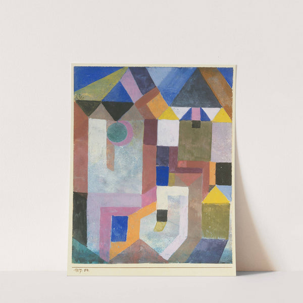 Colorful Architecture by Paul Klee