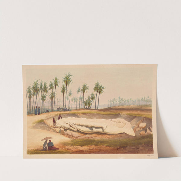 Colosse de Memphis (Colossus of Memphis) (1841) by Hector Horeau