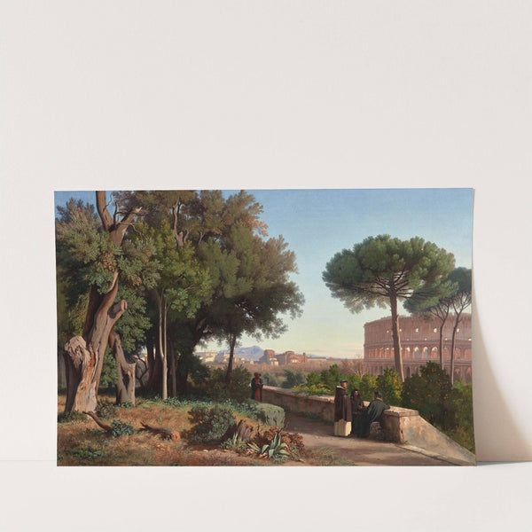 Colosseum Viewed from the Palatine by Jean-Achille Benouville