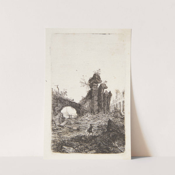 Colosseums ruiner by Bartholomeus Breenbergh