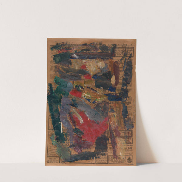 Colours Used in Self Portrait with Black Eye Patch by Rik Wouters