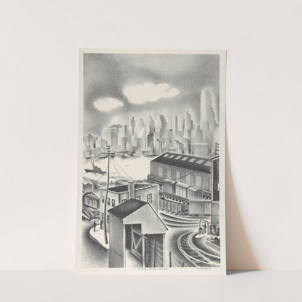 Columbia Heights, Brooklyn (1939) by Minetta Good